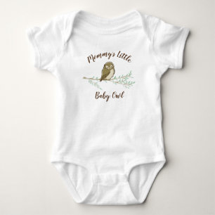 Owl Baby Shower Woodland Baby Bodysuit