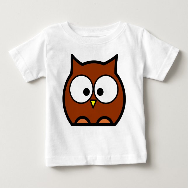 Owl Babysuit Baby T-Shirt (Front)
