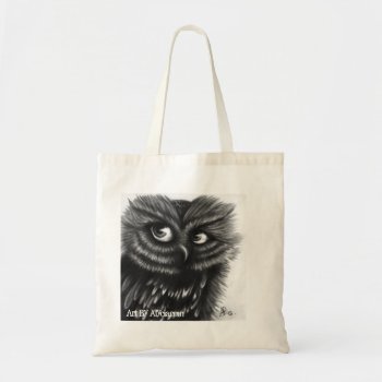 Owl Bag by missperple at Zazzle