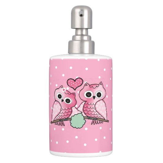 owl bath set (Front)