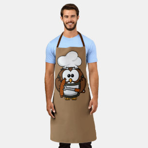 Owl BBQ Chef Apron