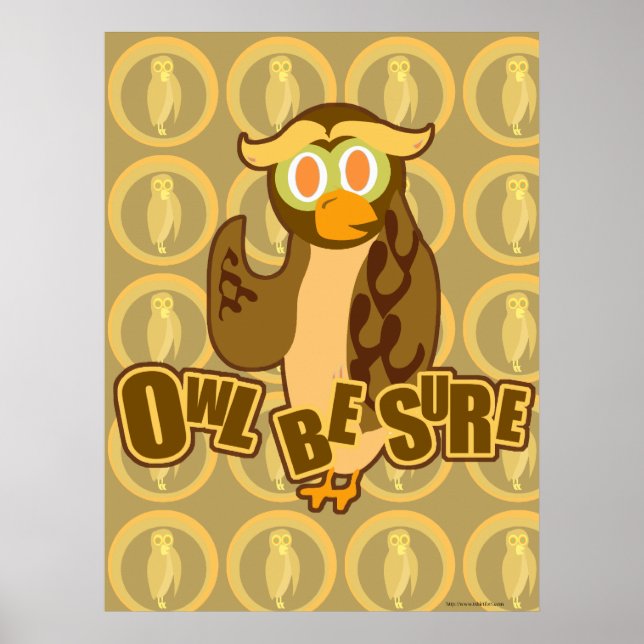 Owl Be Sure Poster (Front)