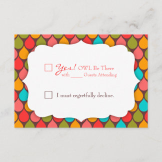 "OWL Be There" RSVP Card