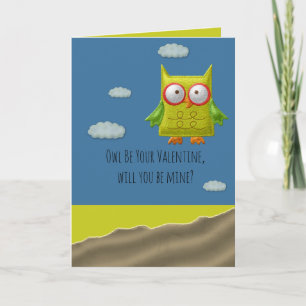 Owl Be Your Valentine Card