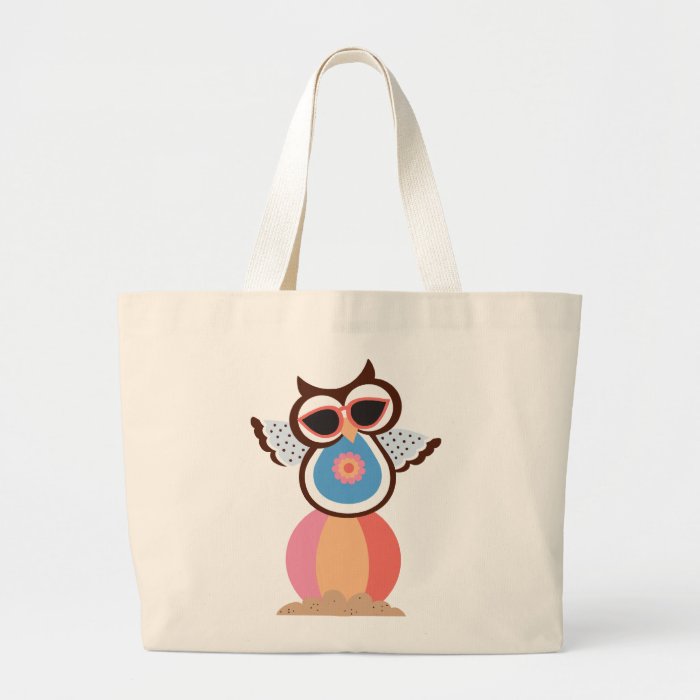 Owl Beach Tote bag