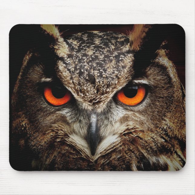 Owl Beauty Mouse Pad (Front)