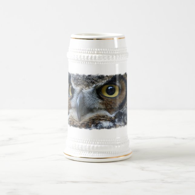 Owl Beer Stein (Center)