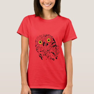 Owl big yellow eyes T-Shirt