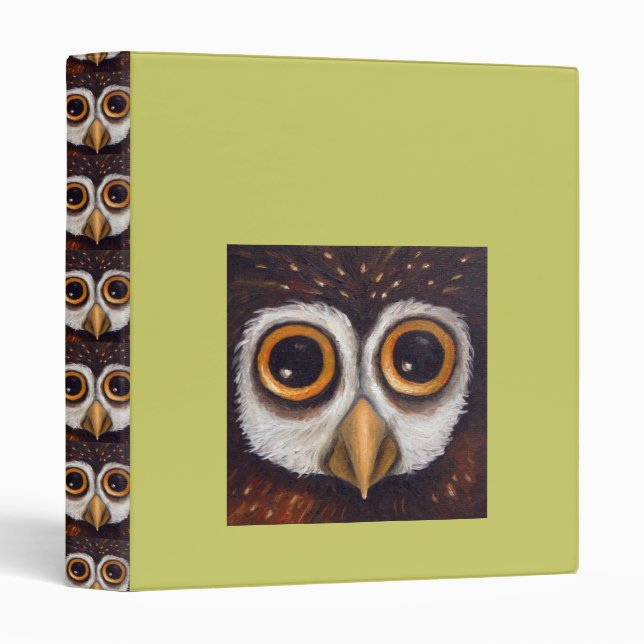Owl Binder (Front/Spine)