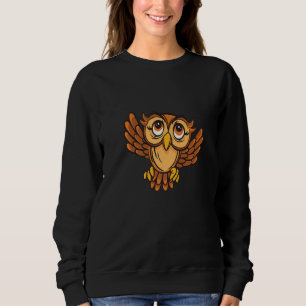 Owl Bird Animal Cute Barn Owl Birds Night Owl Sweatshirt