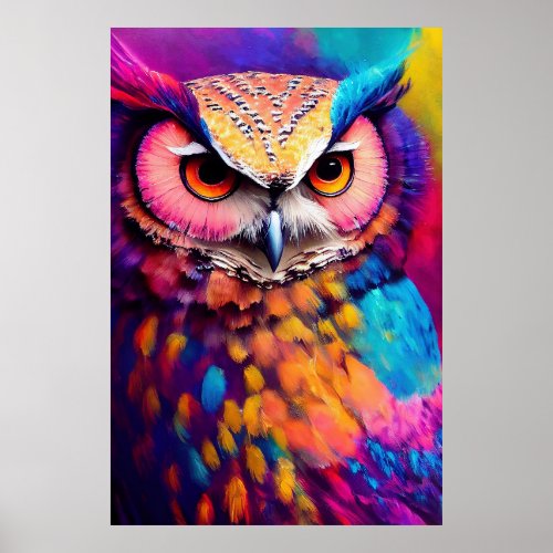 Owl Bird Animal Discovery Adventure Nature Planet  Poster