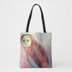 Owl Bird Art Tote Bag