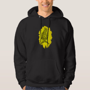 Owl Bird Of Prey Beak Claws Animal Colorful Birds Hoodie