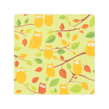 owl bird pattern wild cartoon nature