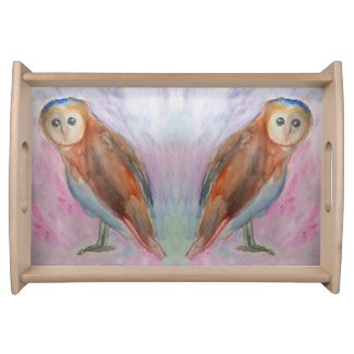 Owl Bird Watercolor art