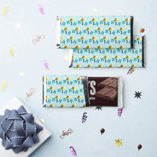 Owl Birthday Hershey Bar Favors