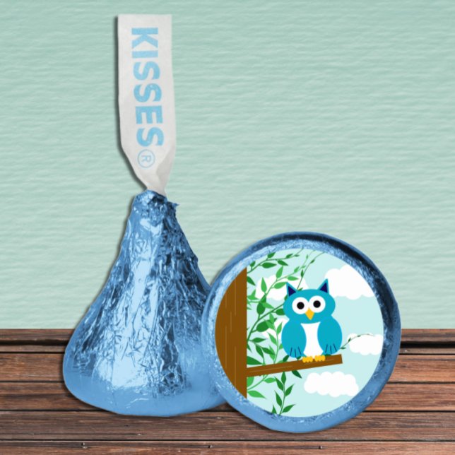 Owl Birthday Hershey®'s Kisses® (Creator Uploaded)