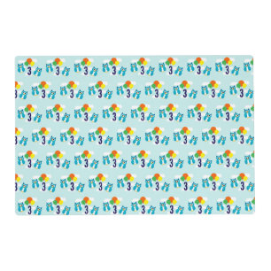 Owl Birthday Placemat