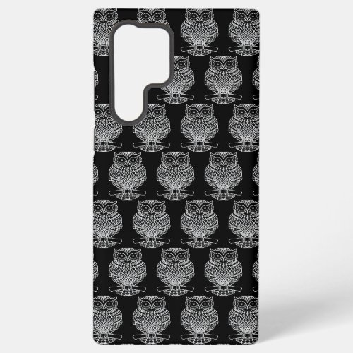 Owl (black) - Samsung Case