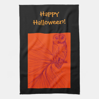 Owl Boo Kitchen Towel