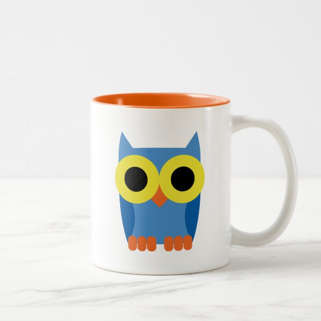 OWL BOO Two-Tone COFFEE MUG (Right)