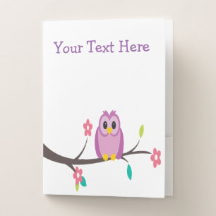 Owl Branch Pocket Folder