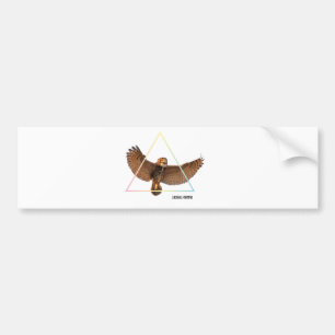 Owl Bumper Sticker