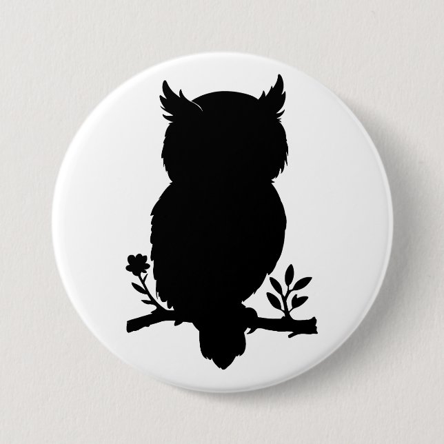 owl button (Front)