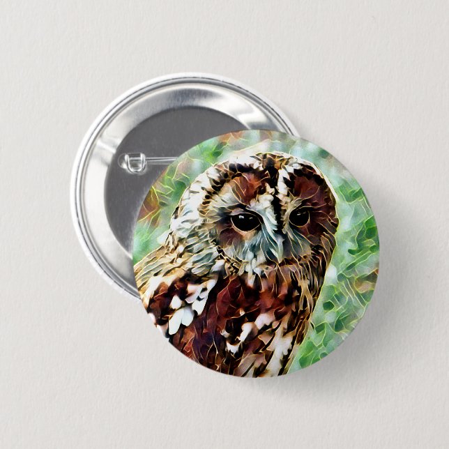 OWL BUTTON (Front & Back)