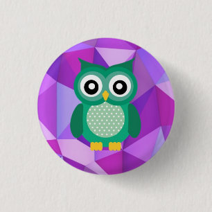 owl button