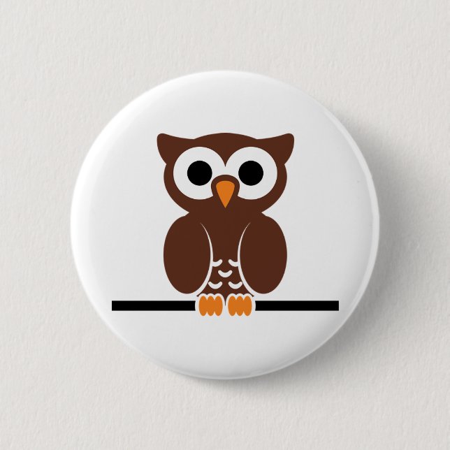 Owl Button (Front)