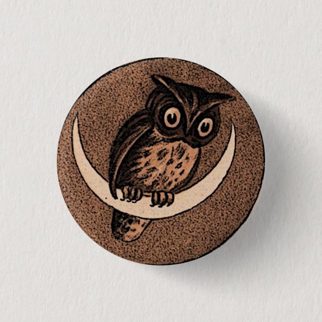 Owl Button (Front)