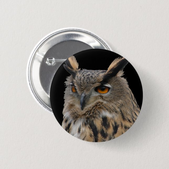 Owl Button (Front & Back)