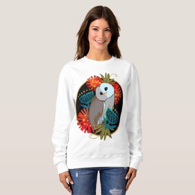 OWL BY MYSELF white shirts-choose style  Sweatshirt (Front Full)