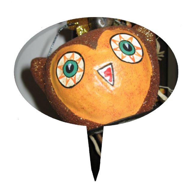 Owl Cake Topper (Front)