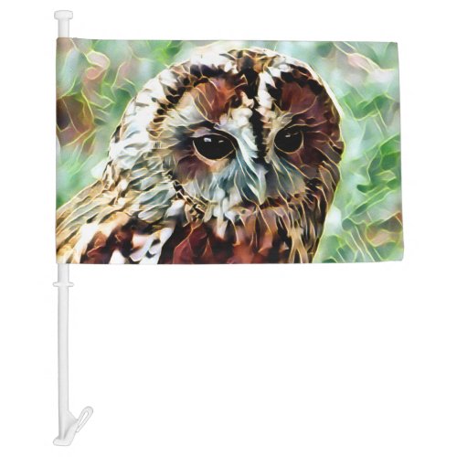 OWL CAR FLAG