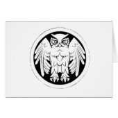 Owl Card (Front Horizontal)