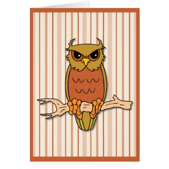 Owl Card