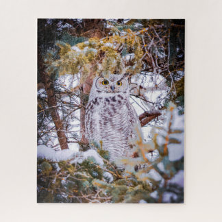 Owl Card Jigsaw Puzzle