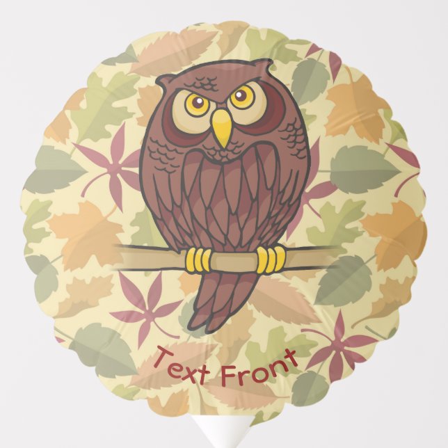 Owl Cartoon Balloon (Front)