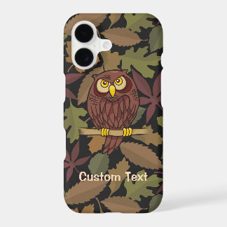 Owl Cartoon iPhone 17 Case