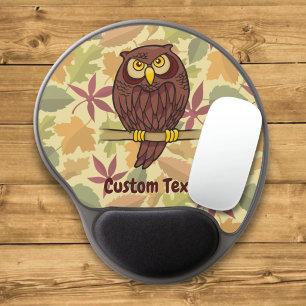 Owl Cartoon Gel Mouse Pad