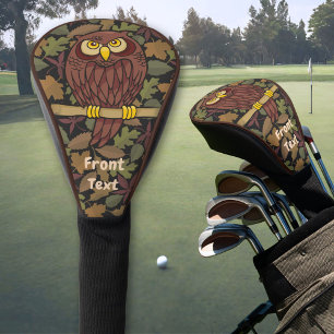 Owl Cartoon Golf Head Cover