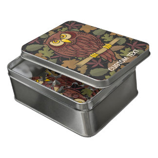 Owl Cartoon Jigsaw Puzzle
