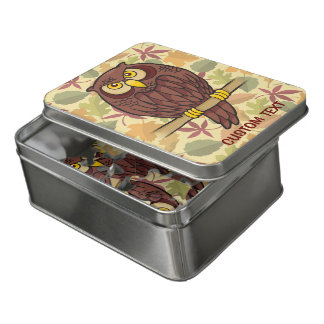 Owl Cartoon Jigsaw Puzzle