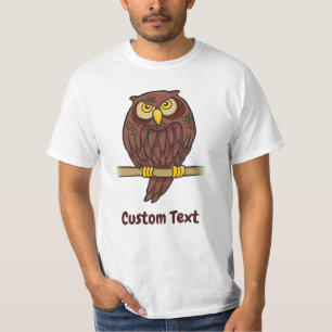 Owl Cartoon T-Shirt