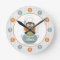 Owl Chef Personalized Kitchen Clock