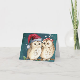 Owl Christmas Cards