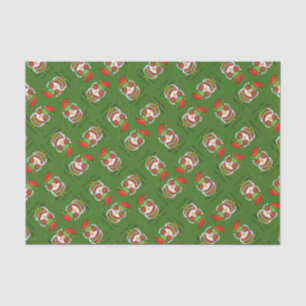 Owl Christmas Cute Funny Holiday Tissue Paper