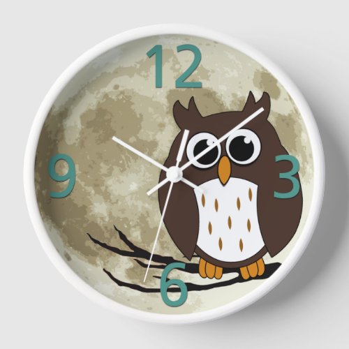 Owl Clock